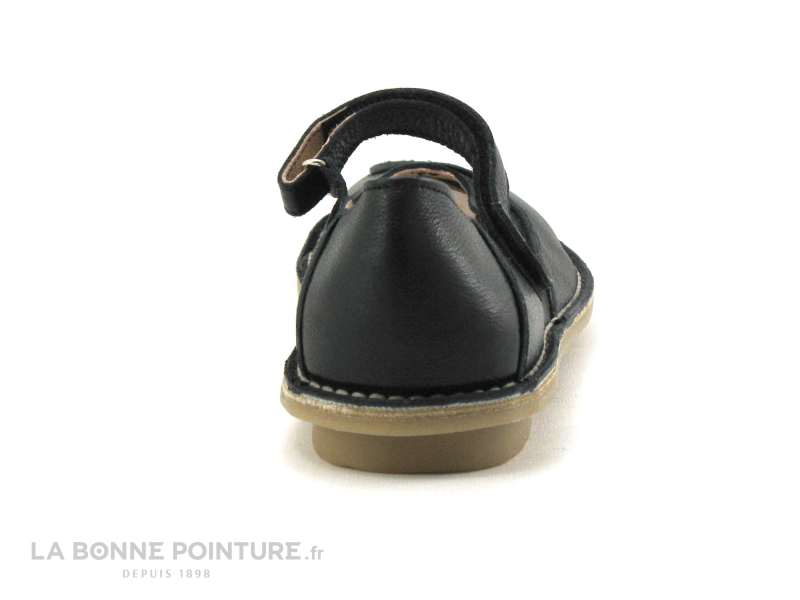 Alce Shoes 9011 Noir - Ballerine Rosace Noire 4