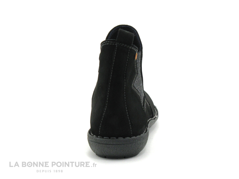 Jungla 6665 - Noir velours - Boots Femme 4