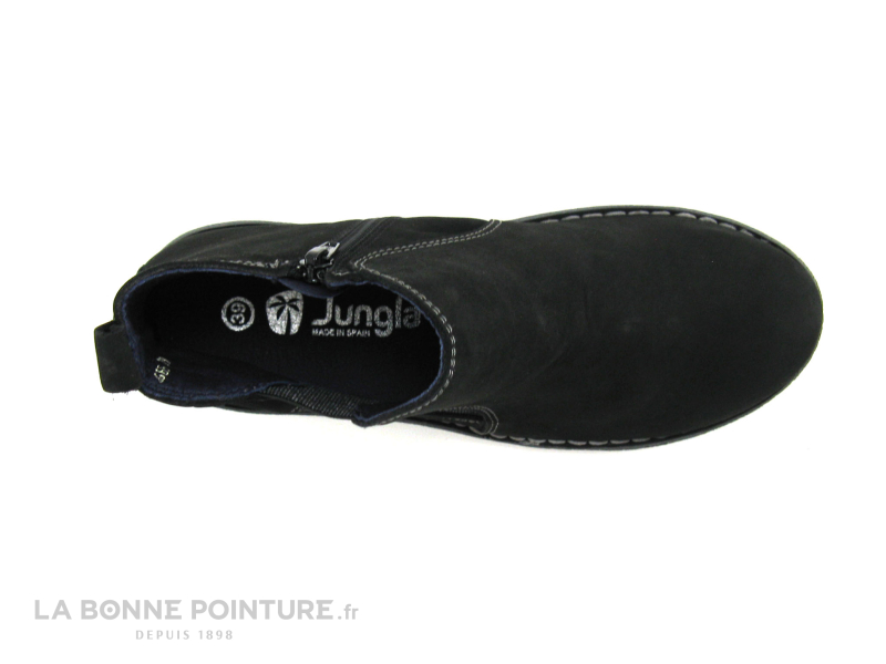 Jungla 6665 - Noir velours - Boots Femme 6