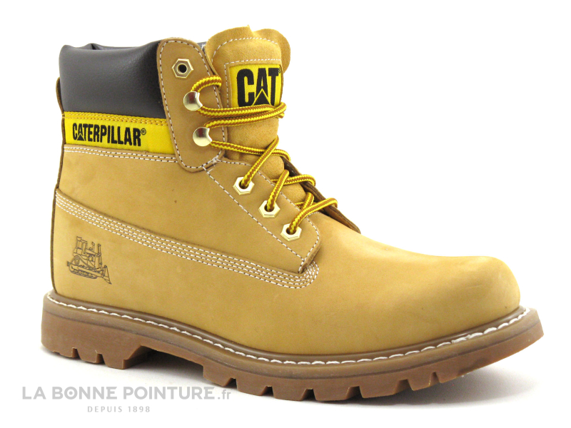 Achat chaussures Caterpillar Homme Boots, vente CAT Colorado 587860-61-15  PWC44100-940 Honey - Boots Homme