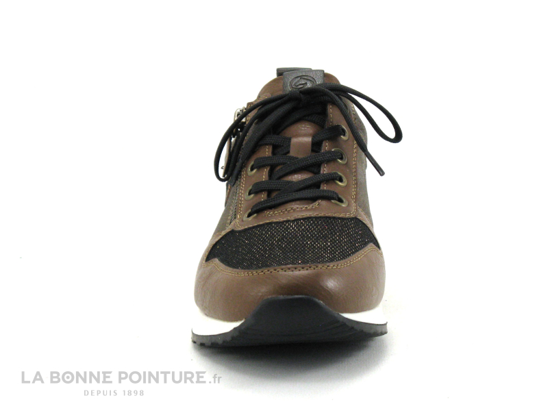 Remonte R2543-22 Chestnut Noir Bronze - Sneakers mode Femme 2