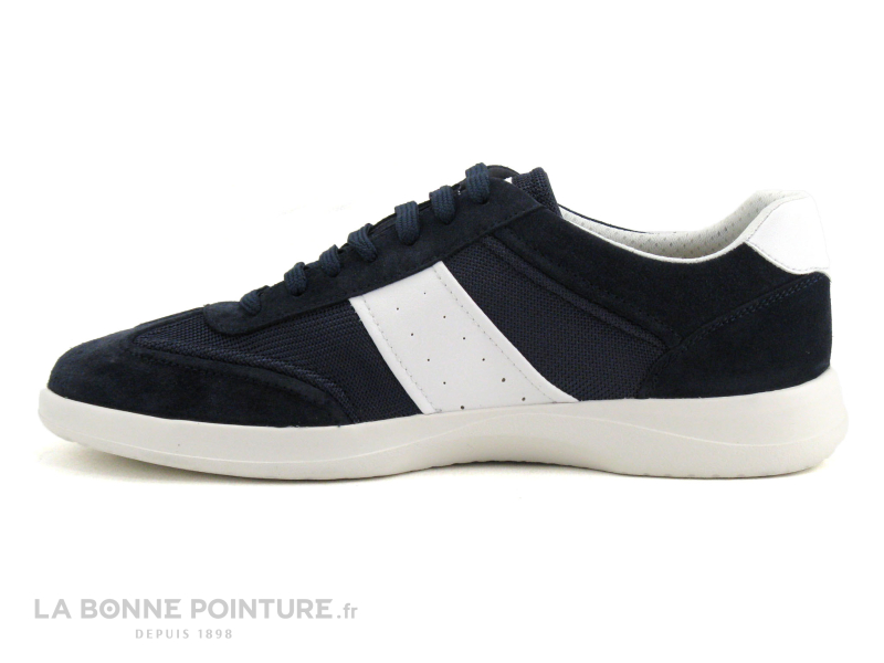 Achat chaussures Geox Basket, vente Geox KENNET U926FA - Bleu marine Blanc - Sneakers Homme