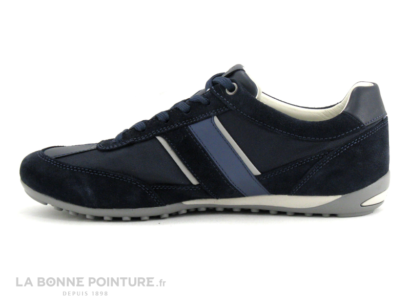 chaussures Geox Homme Basket, vente Geox WELLS U52T5C - marine - Sneakers Homme