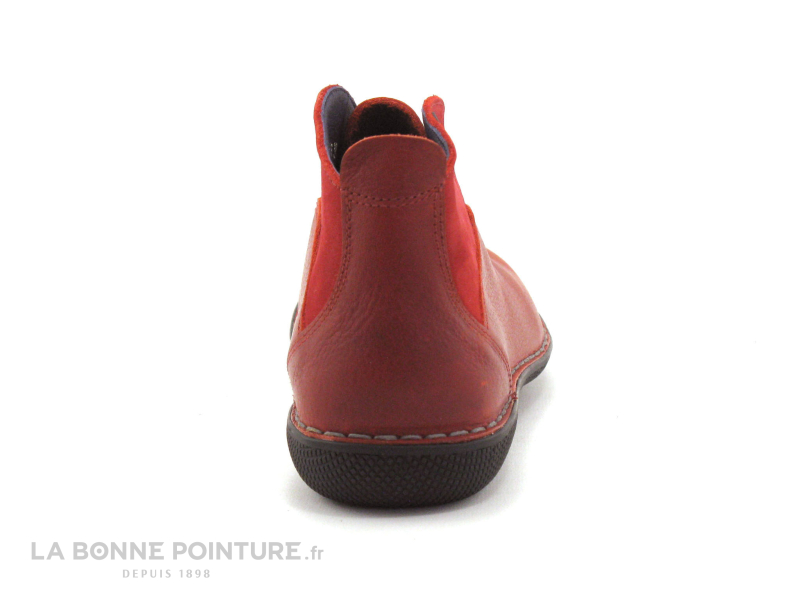 Jungla 6063 Rouge - Chaussure montante femme 4