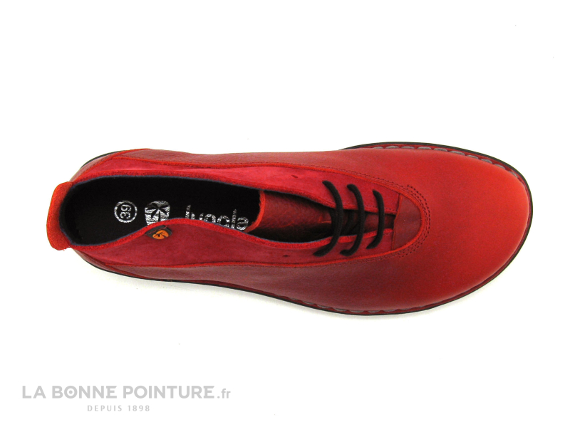 Jungla 6063 Rouge - Chaussure montante femme 6