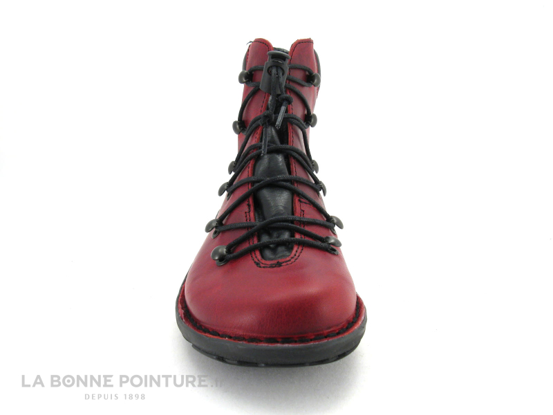 Alce Shoes chaussure montante rouge lacet 8938 2
