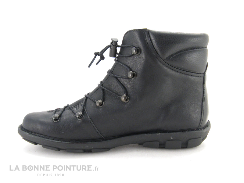 Alce Shoes chaussure montante noir lacet 8938 3