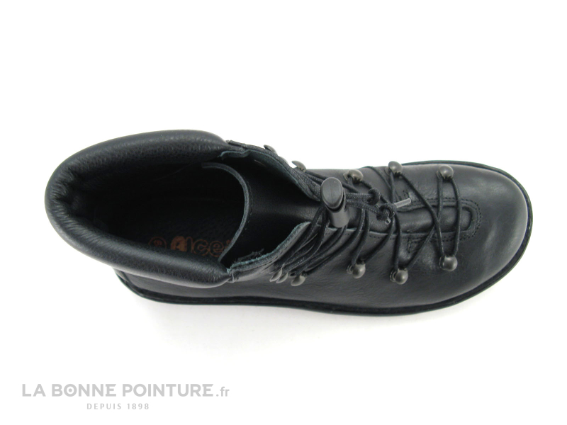 Alce Shoes chaussure montante noir lacet 8938 6