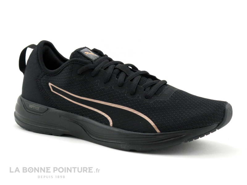 Achat chaussures Puma Femme Chaussure de Sport, vente Puma ACCENT Black  Rose gold 195515 - Basket sport Femme