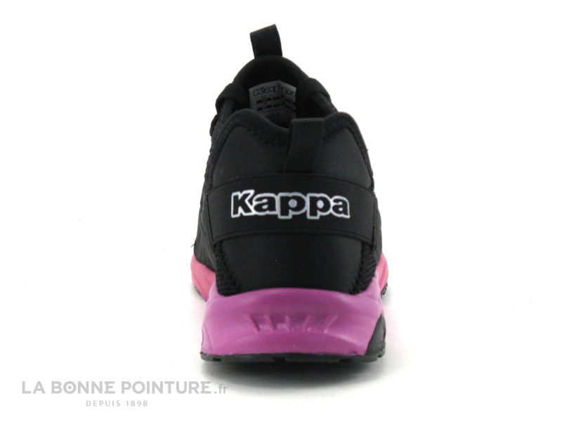 Kappa SAN PUERTO 35156HW A3Z Black Grey Fuchsia - Basket fille 4