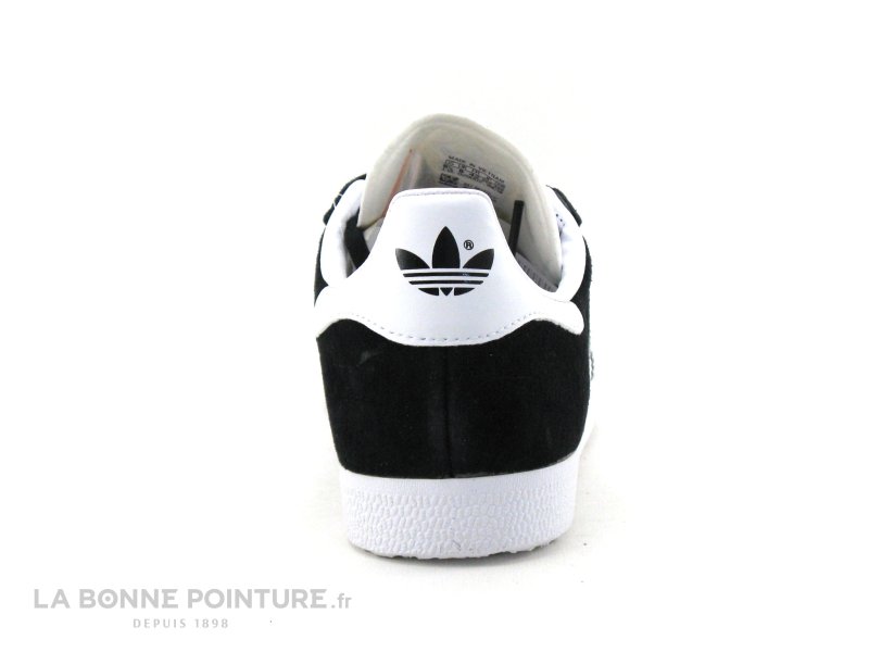 Adidas GAZELLE BB5476 Black White - Basket noire et blanche Homme 4