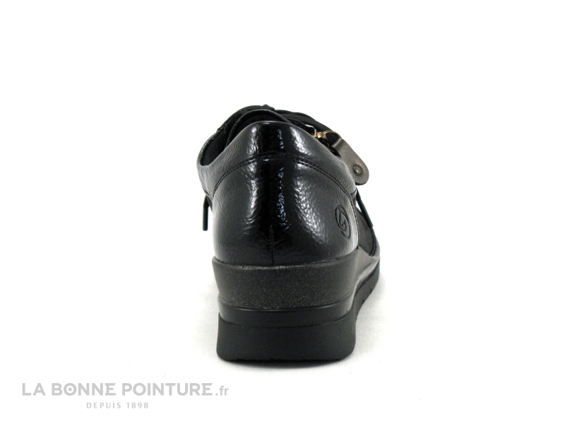 Remonte R0701-07 - Noir - Chaussure basse Femme - Talon compense 4
