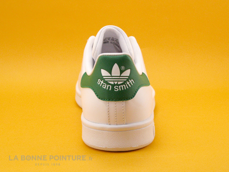 Adidas STAN SMITH M20324 White Green - Basket Homme blanc-vert 4