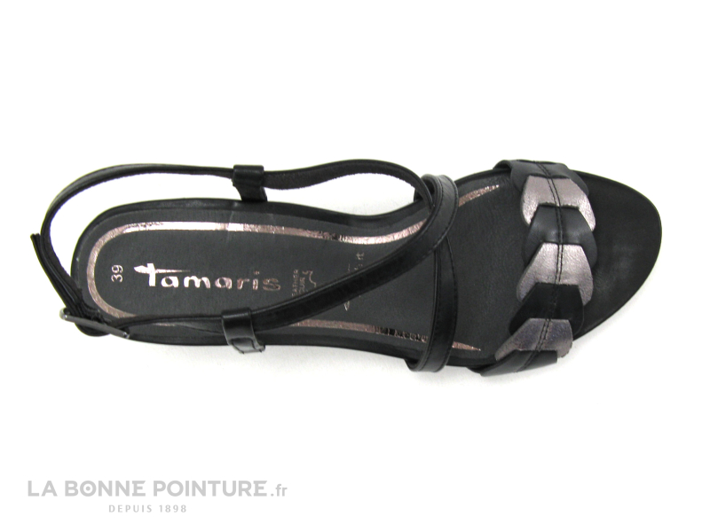 Tamaris 1-28393-20 054 Black - Sandale noire 6