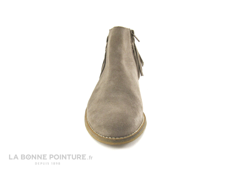 Fricote 34622 Taupe Franges Boots Femme 2