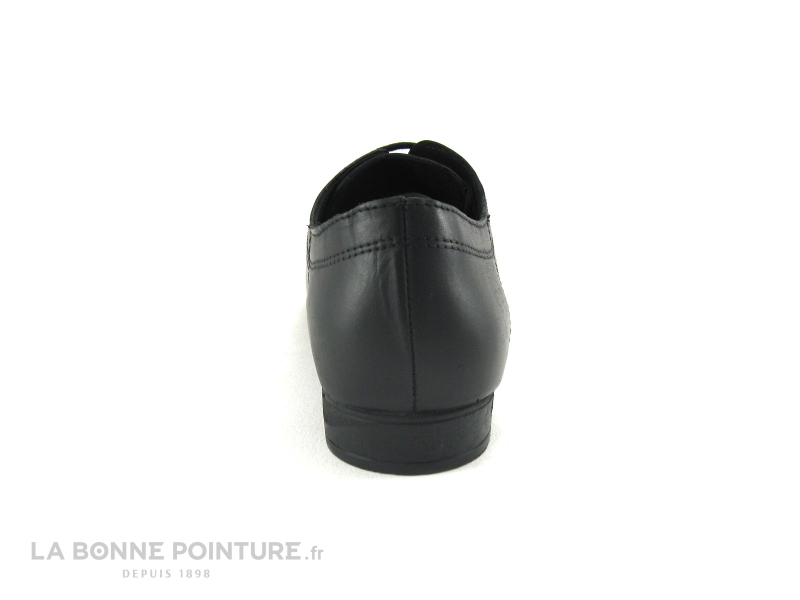 Fricote S-1480 A Derby cuir noir Femme 4