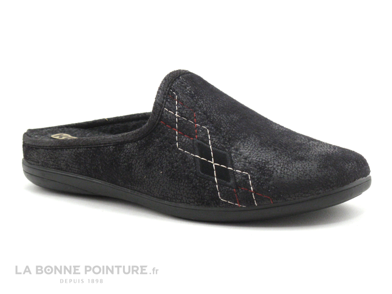 Koyuk 51290 Noir - Pantoufle mule Homme 1