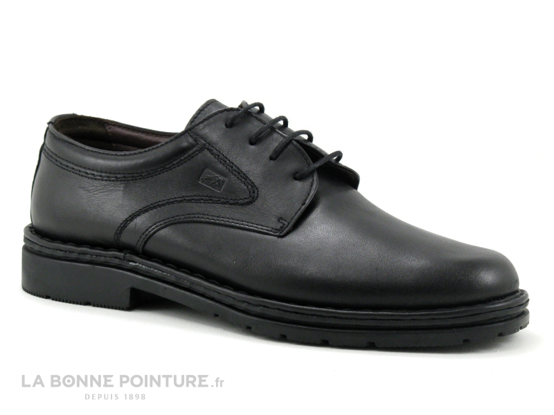 Fluchos GALAXI 3120 Noir - Chaussure derbi Homme en cuir noir 1