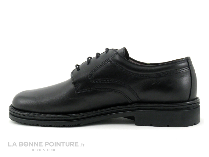 Fluchos GALAXI 3120 Noir - Chaussure derbi Homme en cuir noir 3
