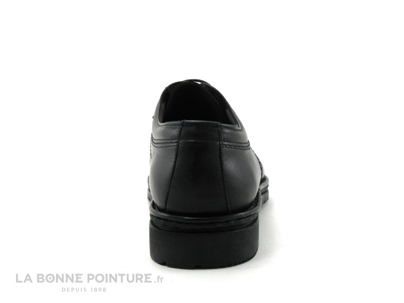 Fluchos GALAXI 3120 Noir - Chaussure derbi Homme en cuir noir 4