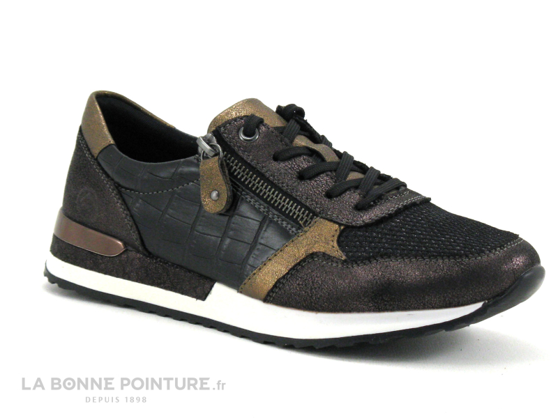 Achat chaussures Remonte Femme Basket, vente Remonte R2532-03 - Sneakers  noires Femme