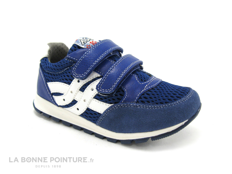 Asso Shoes 46102 Bleu Ming Blanc Basket enfant 5