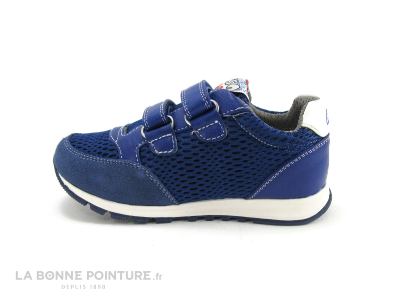 Asso Shoes 46102 Bleu Ming Blanc Basket enfant 3