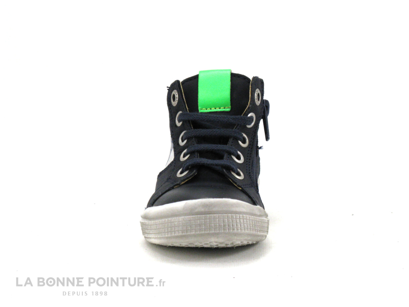 Bopy VINTAGE marine - Sneakers montantes GARCON avec zip 2