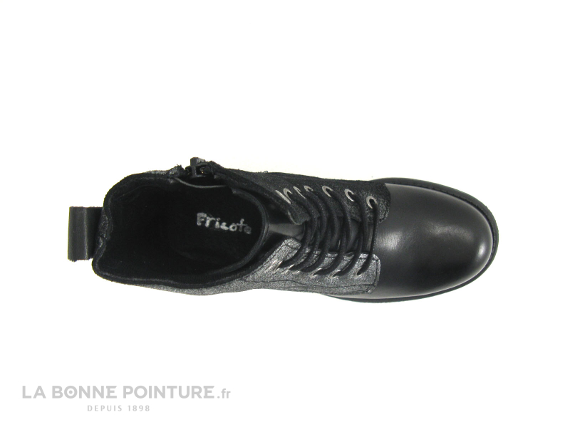 Fricote 34785 Noir Argent Boots fille 6