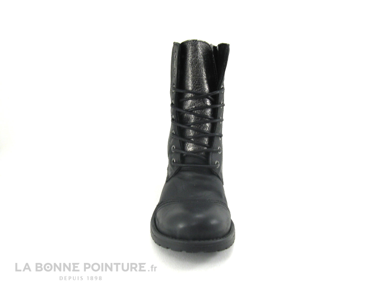 Fricote 33274 Noir Boots rangers fille 2