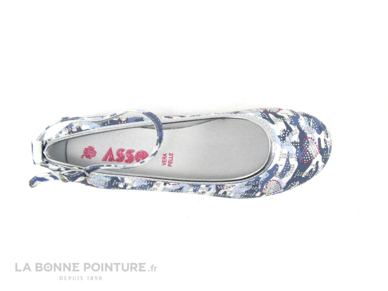 Asso Shoes 39045 Jeans Ballerine Girl 6