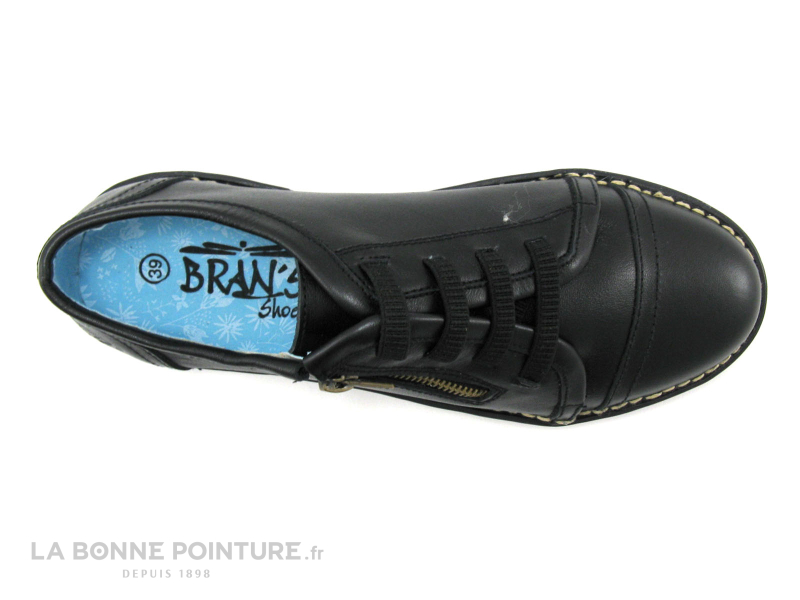 Brans 2076 Negro Elastique - Zip - Chaussure basse 6