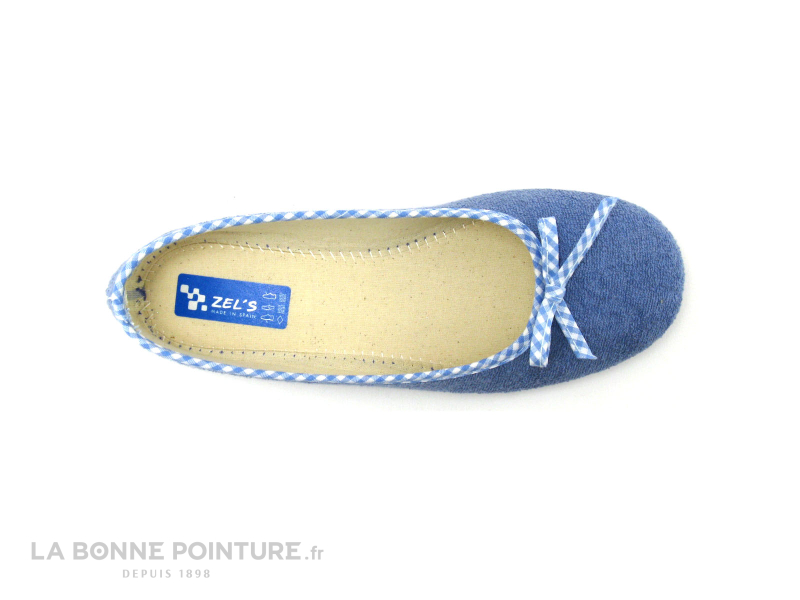 Zels K2225 Francia - Ballerine chausson bleu 6