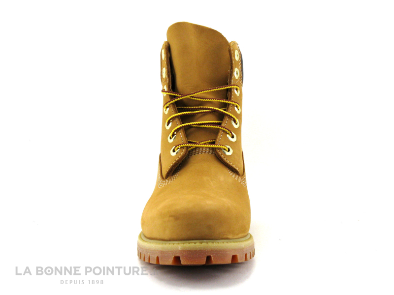 Achat chaussures Timberland Homme Boots, vente Timberland PREMIUM  Waterproof - Wheat Nubuck - Jaune - Boots Homme