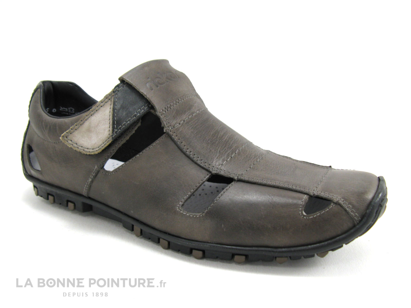 Rieker 08970-45 Grey Sandale Homme 1