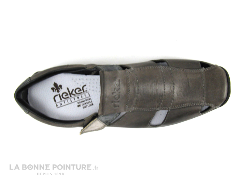 Rieker 08970-45 Grey Sandale Homme 6