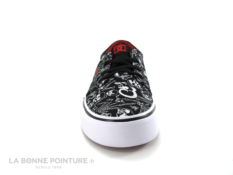 DC Shoes Trase SP ADBS300129 Black Red print Basket 2