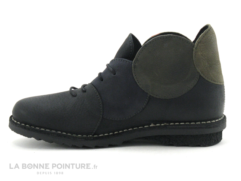 Alce Shoes 7760 - Chaussure montante noire - cercles 3