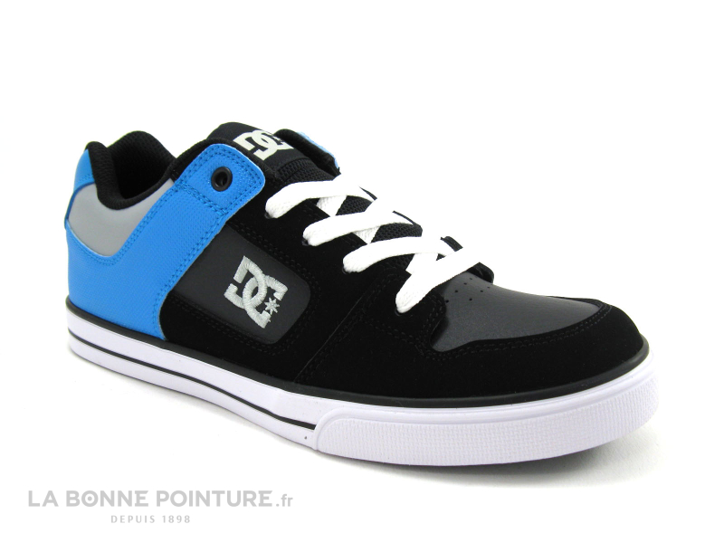 DC Shoes Youth PURE Black Bright royal Basket 5