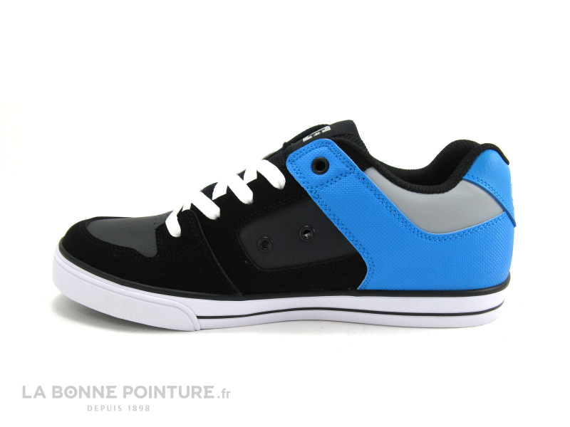 DC Shoes Youth PURE Black Bright royal Basket 3