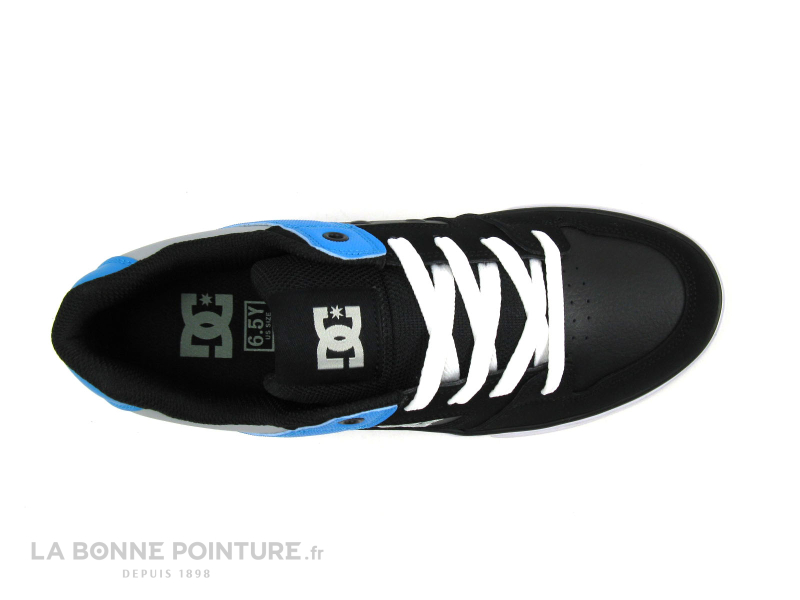DC Shoes Youth PURE Black Bright royal Basket 6