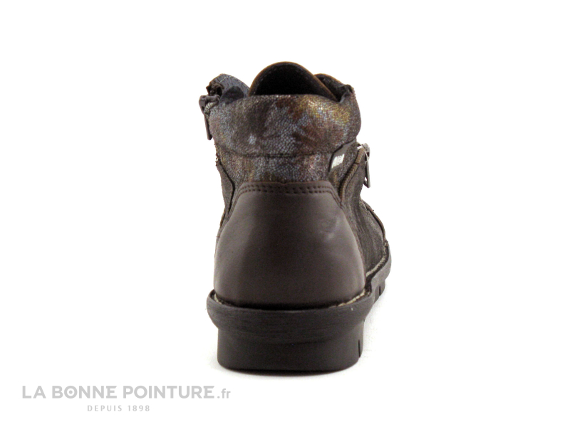 Alce Shoes 9345 Nebel Palissander Fleur marron - Boots 4