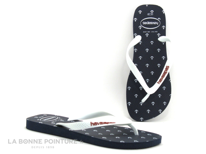 Havaianas Top Nautical 0555 Navy Blue - Tong Homme 1