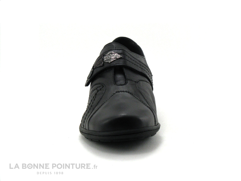 Artika EQUIN Noir - decors argent - Chaussure basse velcro 2