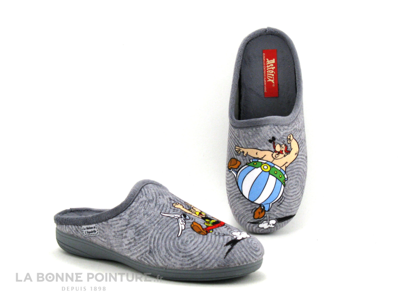 Maison Espadrille ASTERIX - A18E Gris - Pantoufle enfant Asterix et Obelix 5