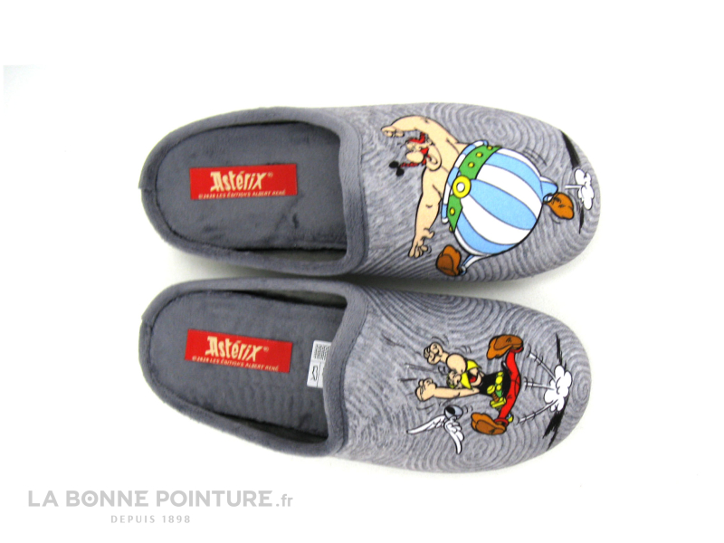 Maison Espadrille ASTERIX - A18E Gris - Pantoufle enfant Asterix et Obelix 2