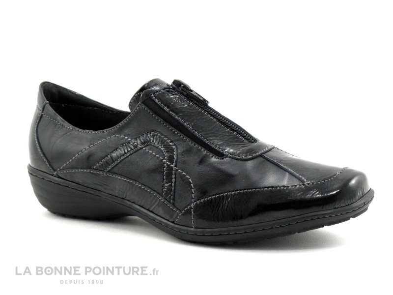 Geo Reino Fadette chaussure basse noire et vernie 1