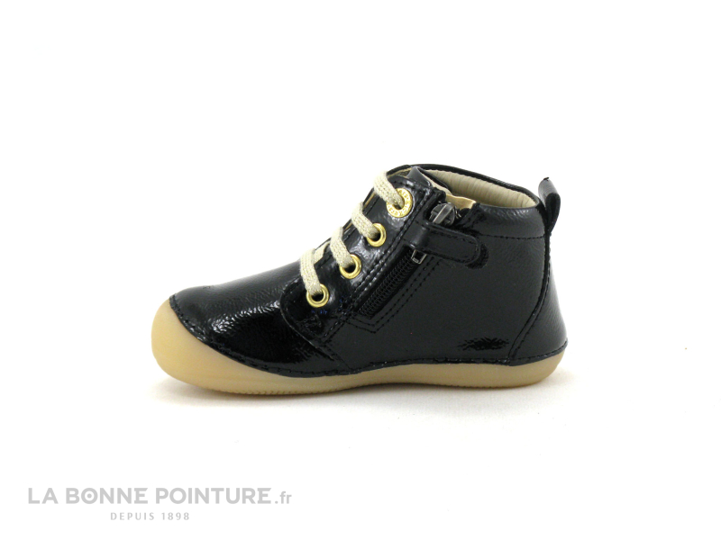 Kickers SONIZIP Noir verni - 947790-10 - Chaussure montante fille - BEBE 3