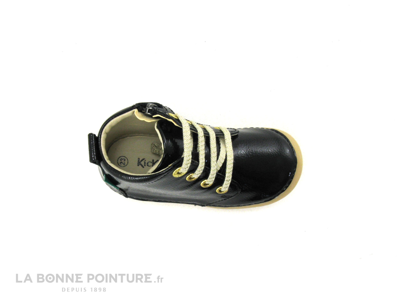 Kickers SONIZIP Noir verni - 947790-10 - Chaussure montante fille - BEBE 6
