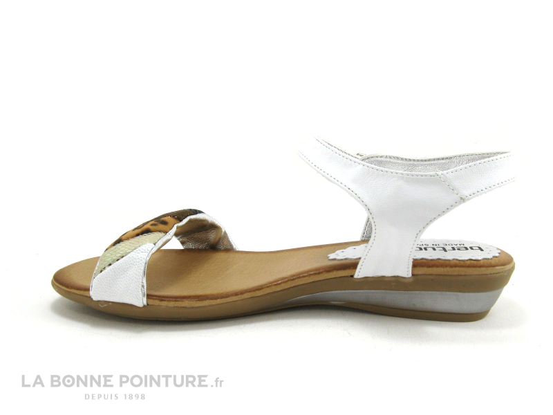 Bertuchi 3714 Multi Blanc Sandale Femme 3